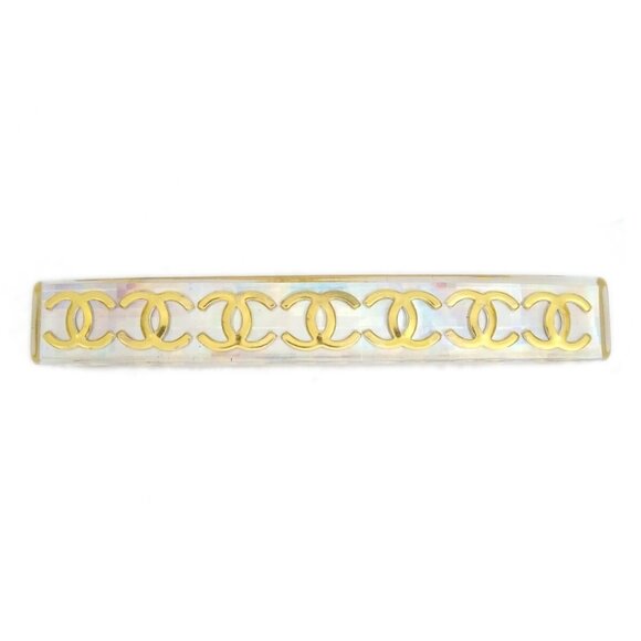Chanel Hair Clip Barrette Clear 97P/62 150482 main image 6